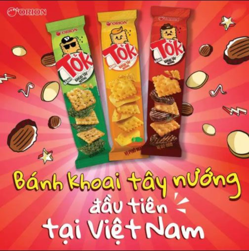 Bánh khoai tây nướng Tok Orion