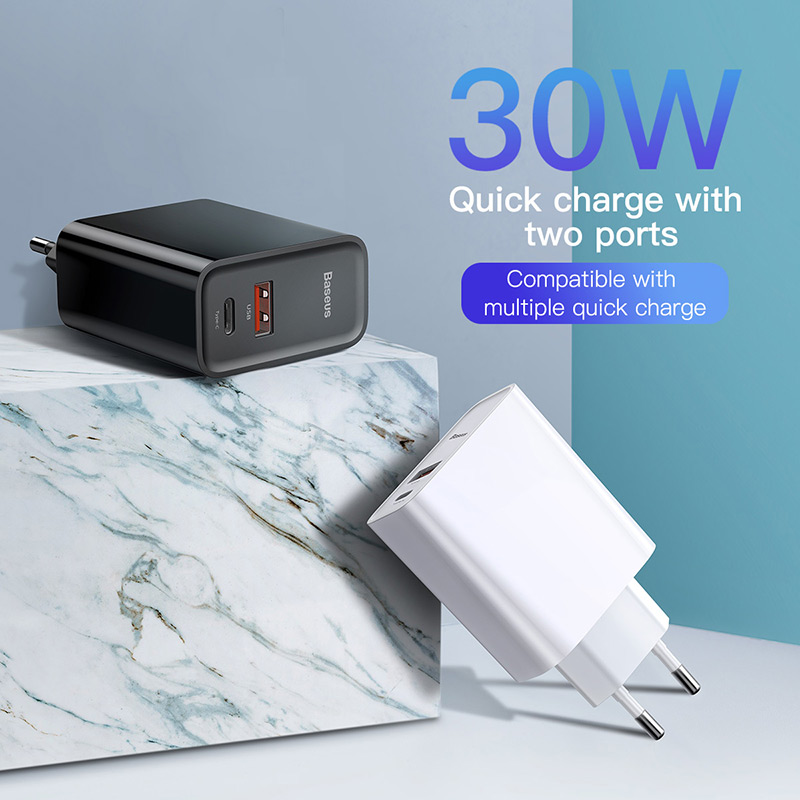 Củ sạc nhanh đa năng Baseus Speed Dual Quick Charger