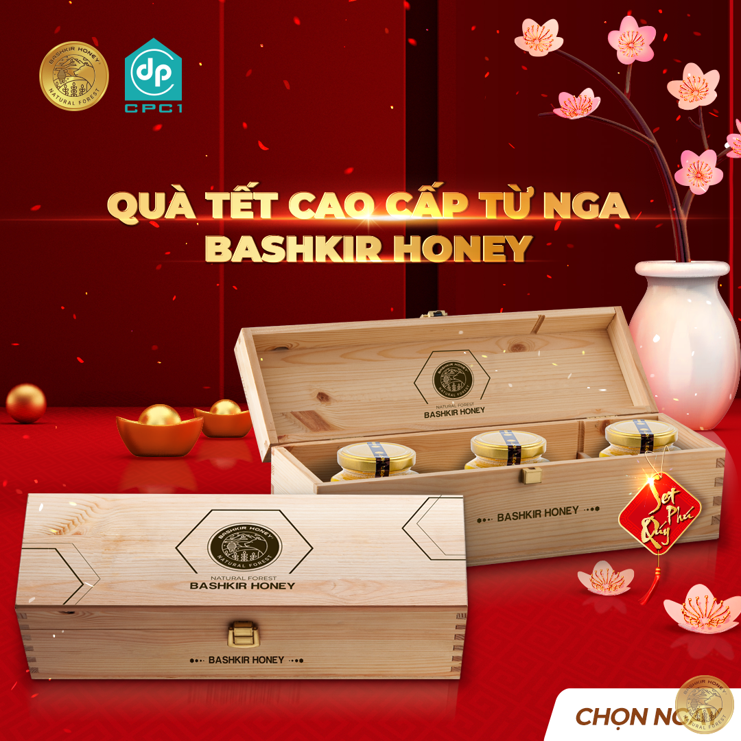 Combo Phú Quý Bashkir Honey