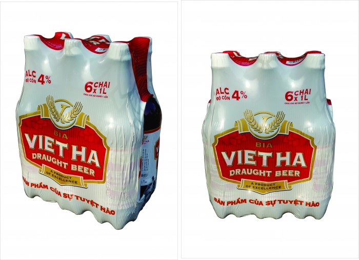 Bia Tươi chai Pet Việt Hà lốc&nbsp;6 chai 1 lít