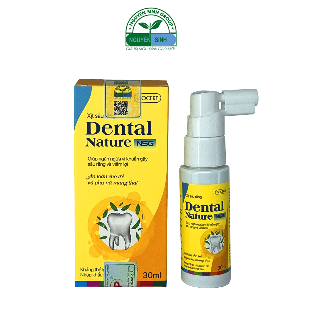 Xịt Miệng Sâu Răng Dental Nature NSG Nguyên Sinh Có Hiệu Quả Không? Mua Đâu Đúng Giá?