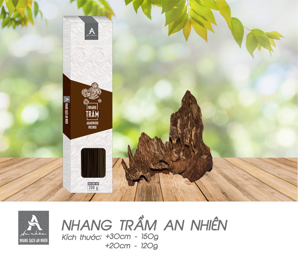 Nhang Trầm An Nhiên - Mùi Thơm Dịu Nhẹ