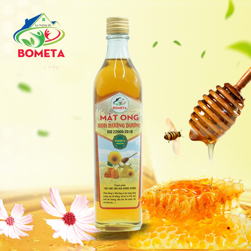 Mật ong hoa hướng dương Bometa