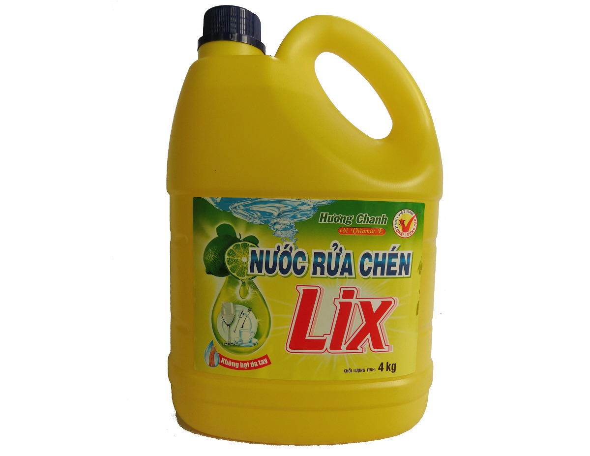 Nước rửa chén Lix