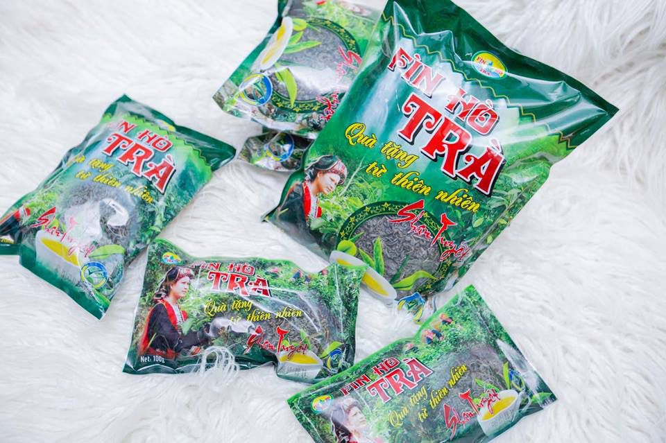 Trà xanh gói 500g Phìn Hồ 