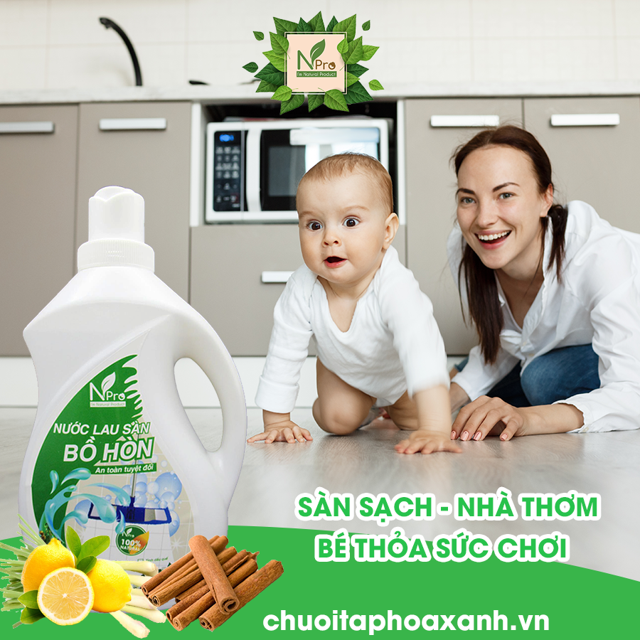 Nước Lau Sàn Bồ Hòn NPro