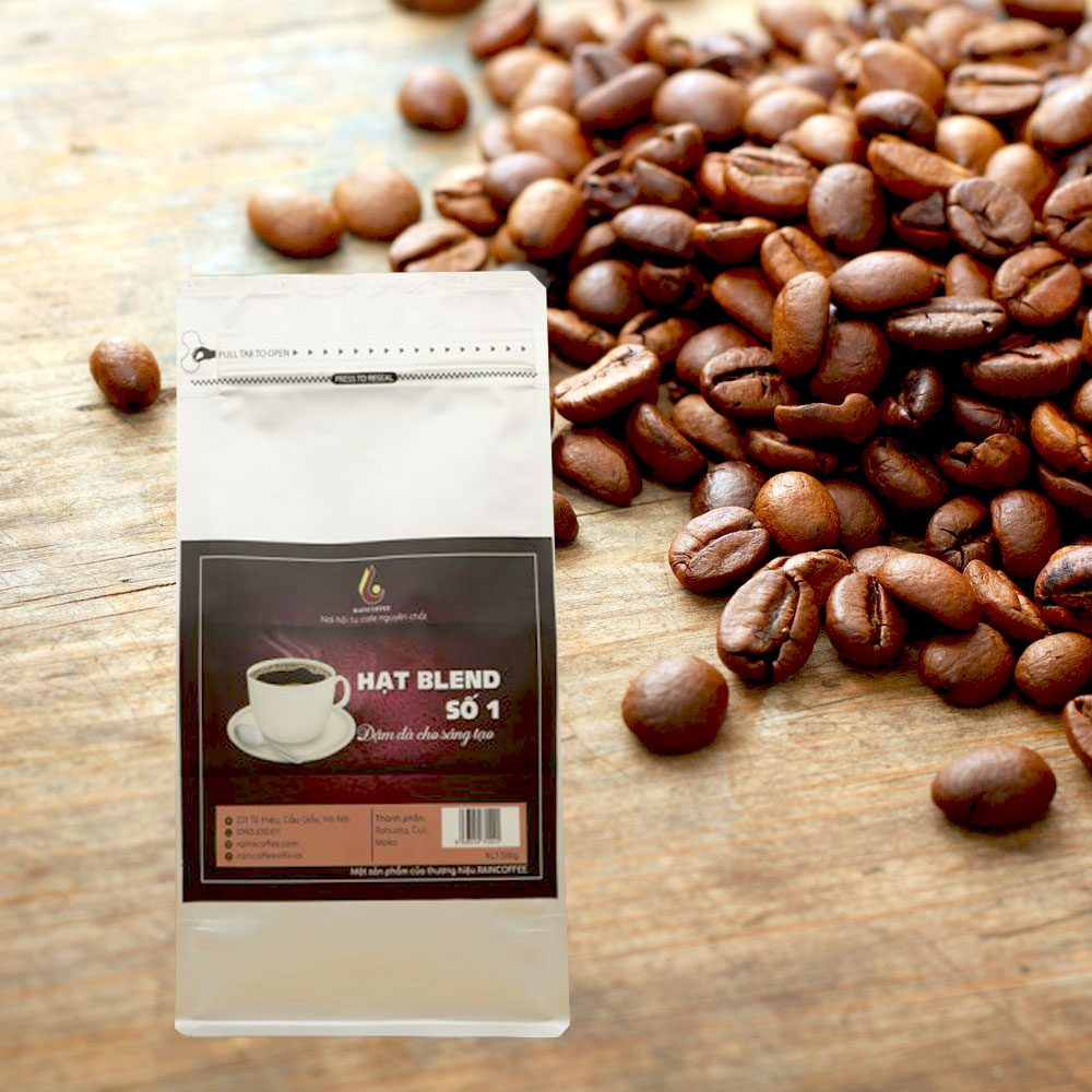 Hạt Gu Blend 1 Raincoffee - Đậm Đà Cho Sáng Tạo