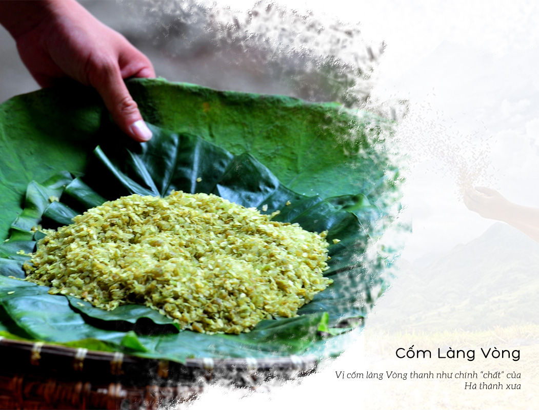 Cốm Làng Vòng - Đặc sản Hà Nội