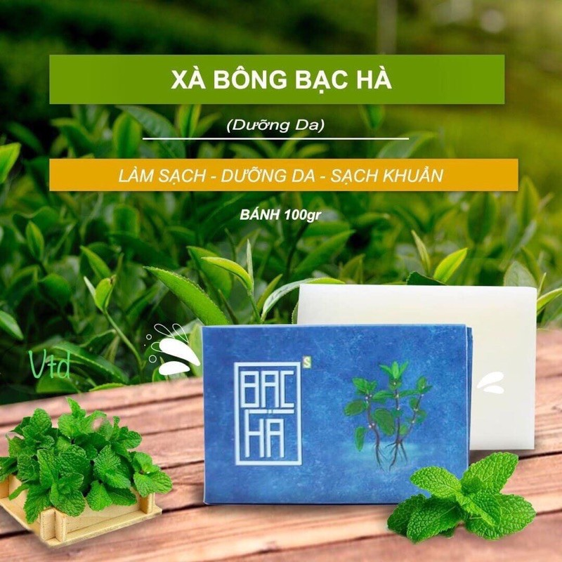 Xà Bông Bạc Hà Sinh Dược - SP OCOP 4 Sao Ninh Bình