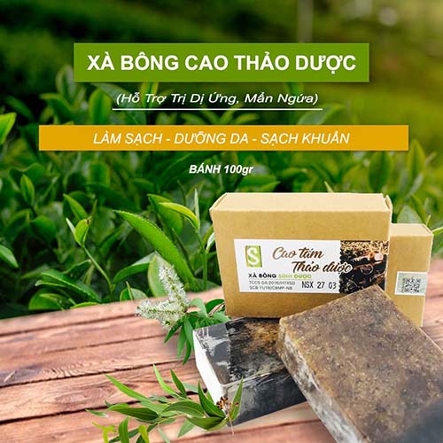 Xà Bông Cao Thảo Dược Sinh Dược - SP OCOP 4 Sao Ninh Bình