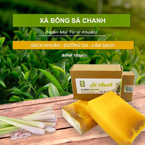 Xà Bông Sả Chanh Sinh Dược - SP OCOP 4 Sao Ninh Bình