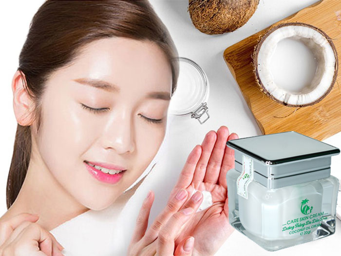 Kem Dưỡng Trắng Da Dầu Dừa Coconut Cosmetic Bến Tre 