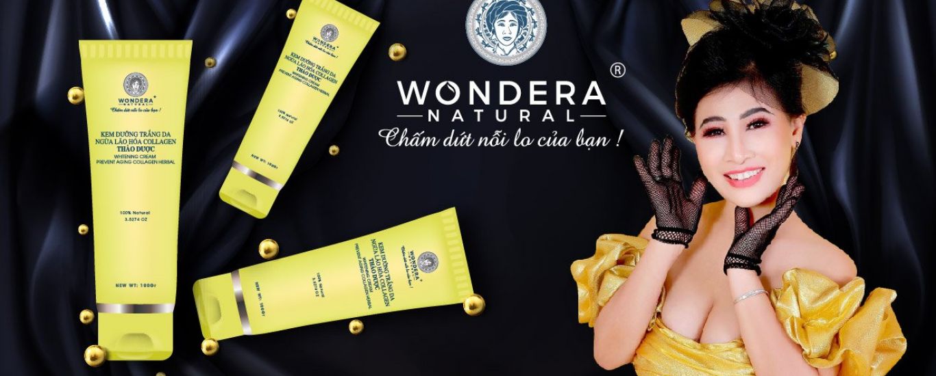 Kem dưỡng trắng da ngừa lão hóa Collagen thảo dược Wondera