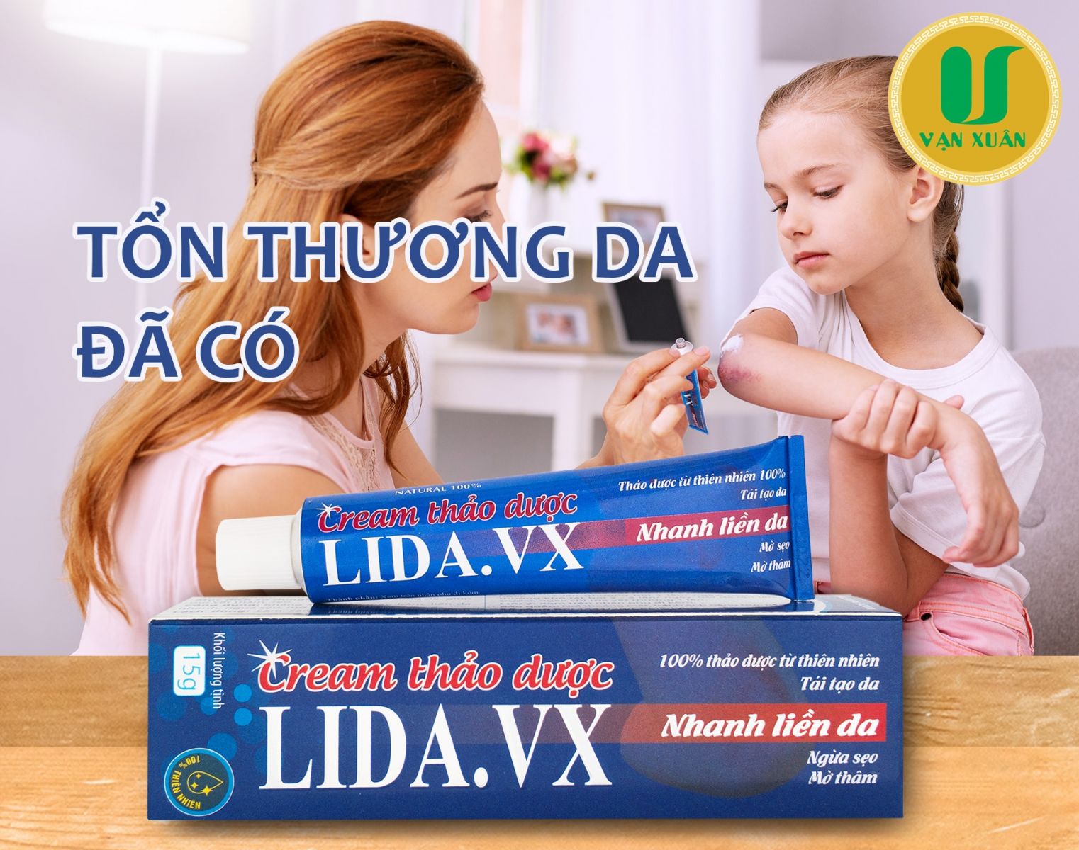 Cream thảo dược LIDA.VX Vạn Xuân