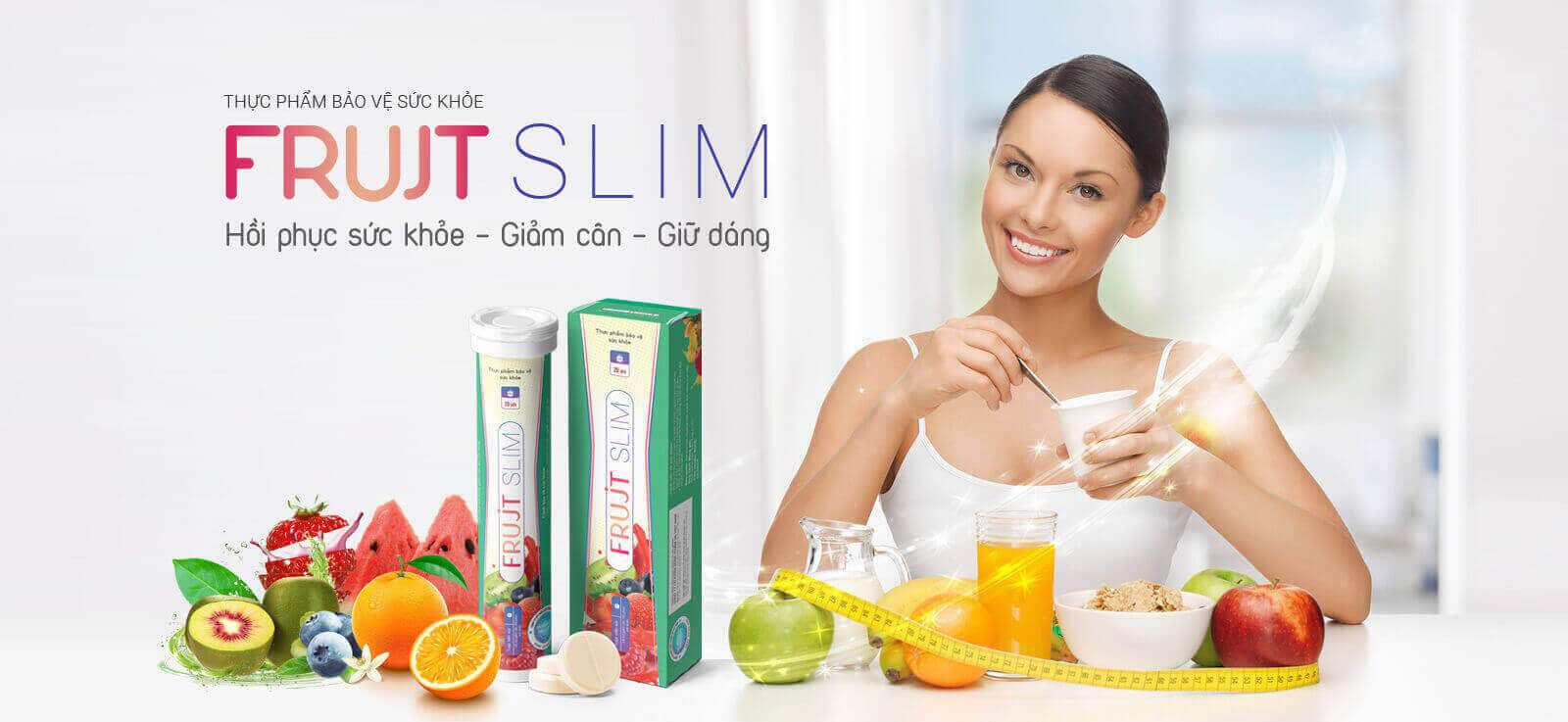 Thực phẩm bảo vệ sức khỏe Frujt Slim OG Pharma