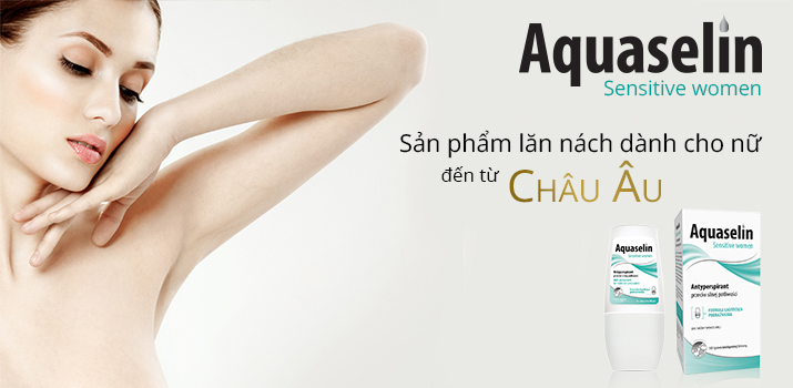 Lăn khử mùi Aquaselin Sensitive Women Vinh Gia