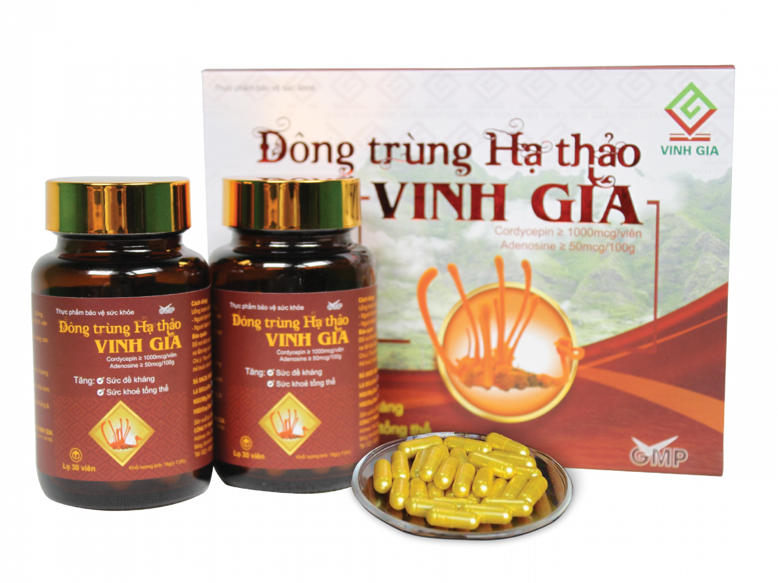 Viên nang Đông Trùng Hạ Thảo Vinh Gia 