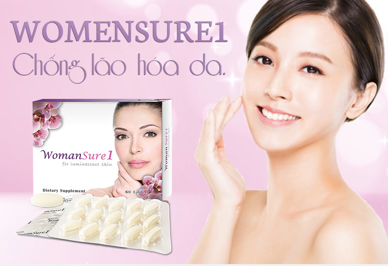 Viên uống dưỡng trắng da toàn thân Womansure1