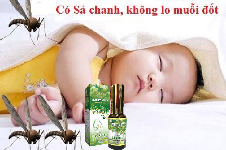 Tinh Dầu Sả Rừng Đuổi Muỗi Dạng Xịt FML Family 