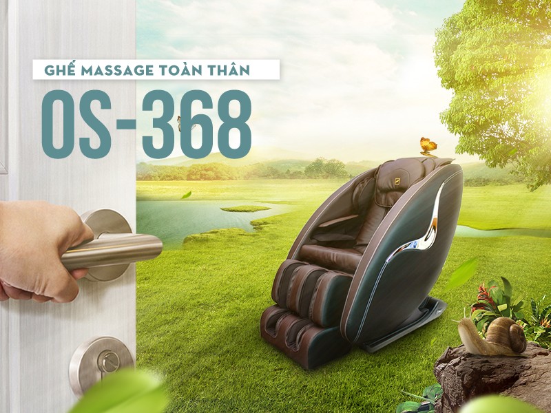 Ghế Massage OS-368 Okasa - Khả Năng Trị Liệu Vượt Trội