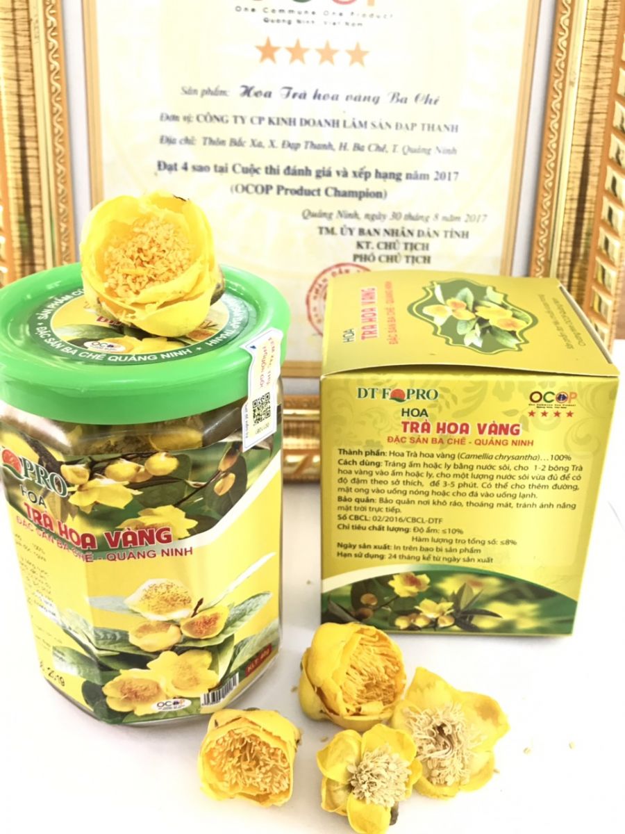 Trà Hoa Vàng Ba Chẽ 40g