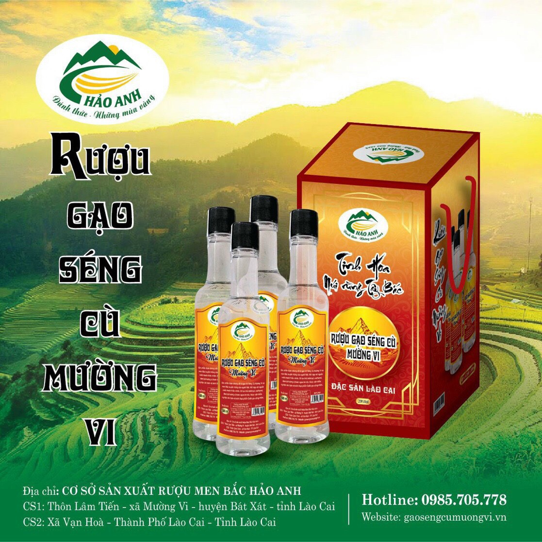 Rượu Gạo Séng Cù Mường Vi Hảo Anh