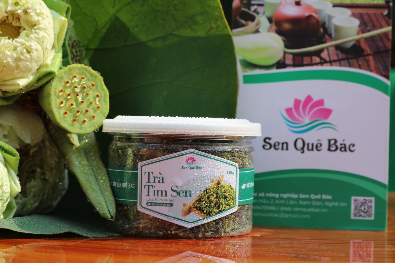 Trà Tâm Sen Quê Bác - SP OCOP 3 Sao Nghệ An