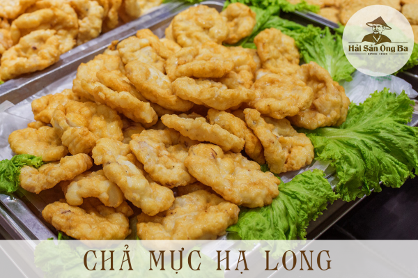 Chả mực giã tay loại đặc biệt Hải Sản Ông Ba