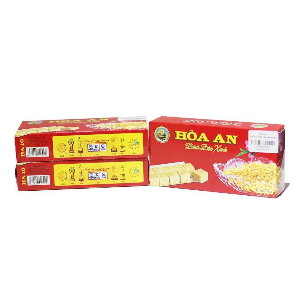 Bánh đậu xanh Hòa An 200gr