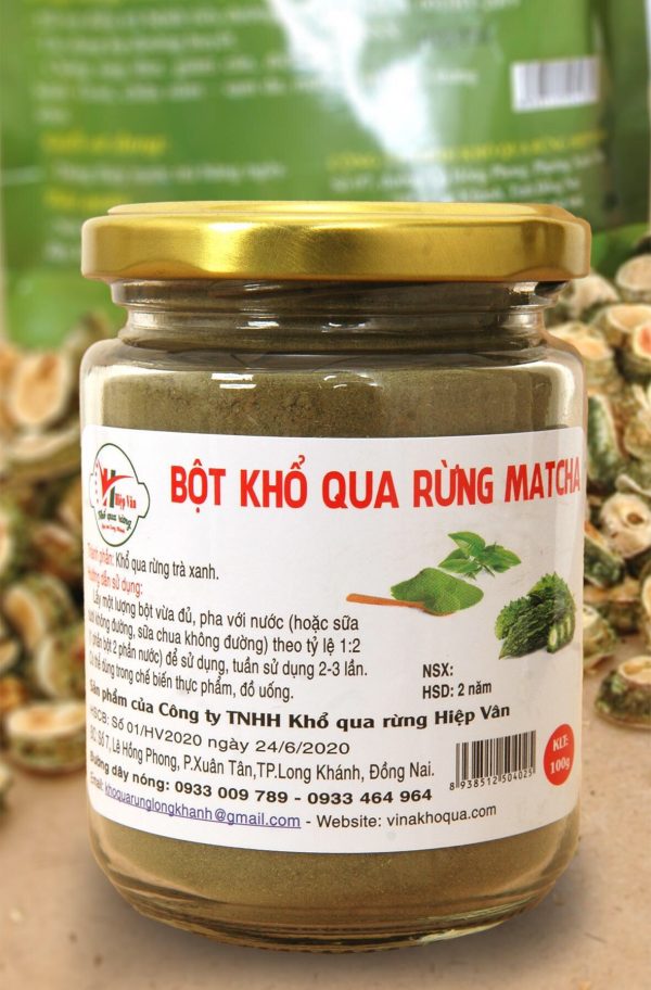 Bột Khổ Qua Rừng Matcha Hiệp Vân - SP OCOP 4 Sao Đồng Nai