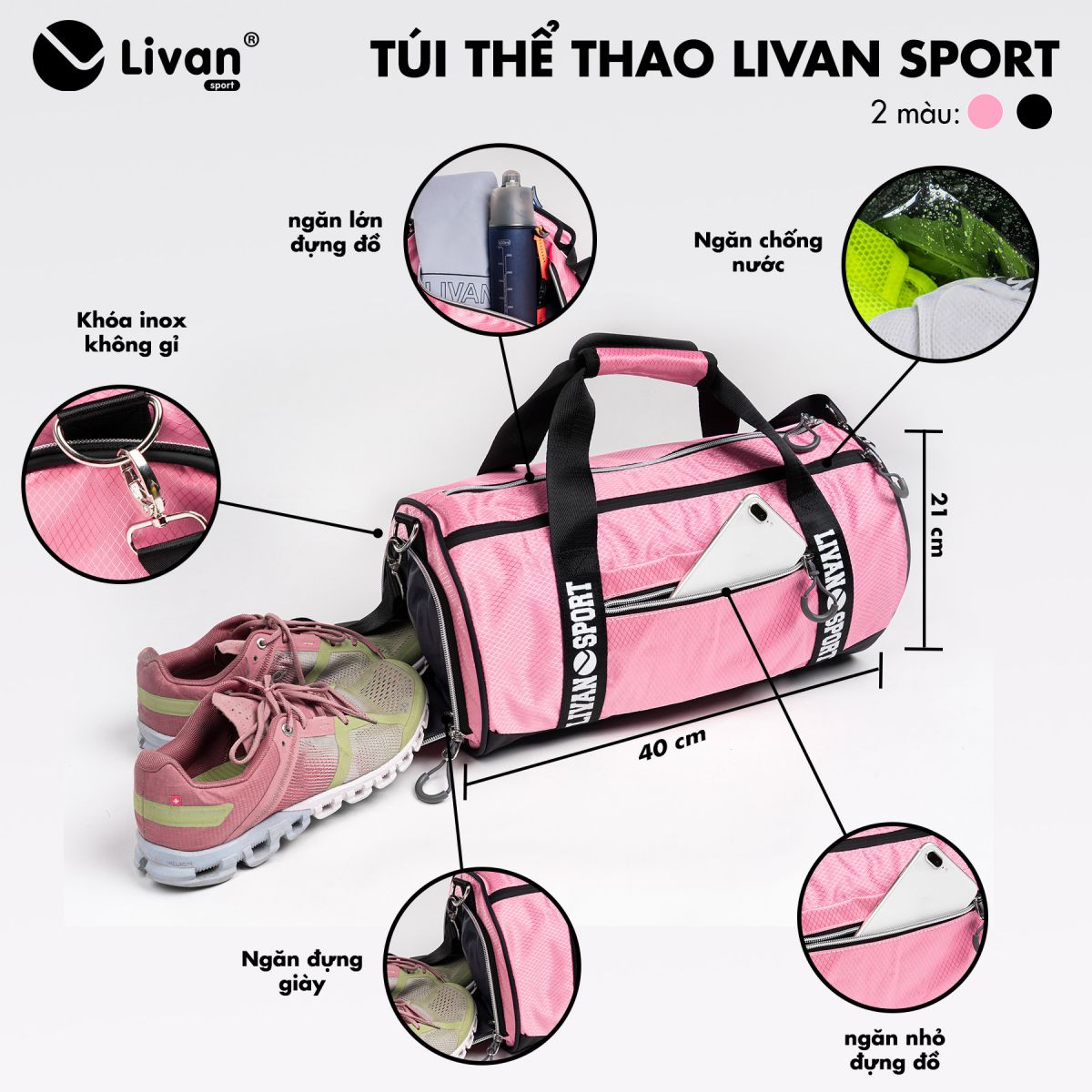 Túi thể thao đa năng Livan Sport