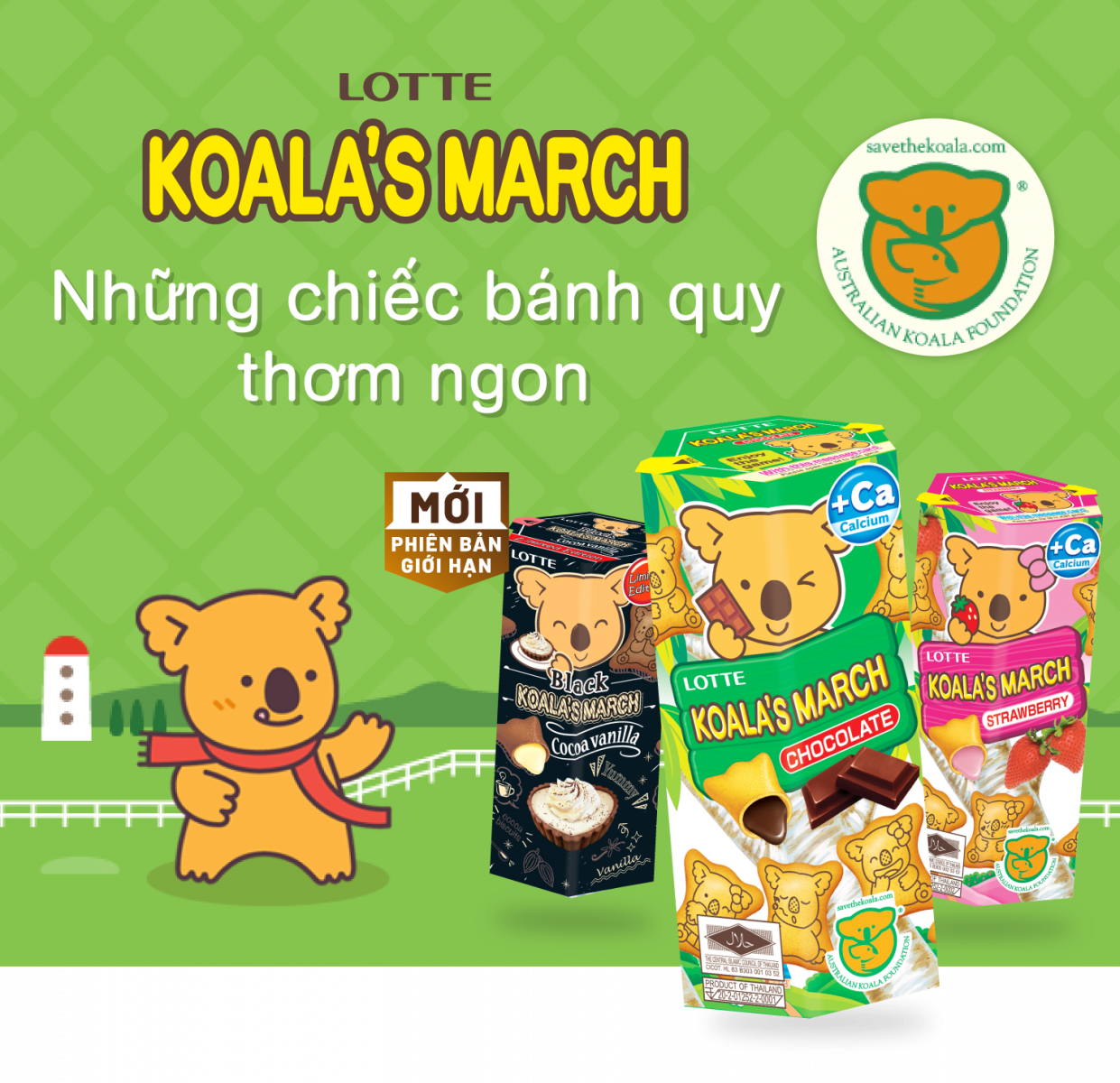 Bánh gấu Lotte