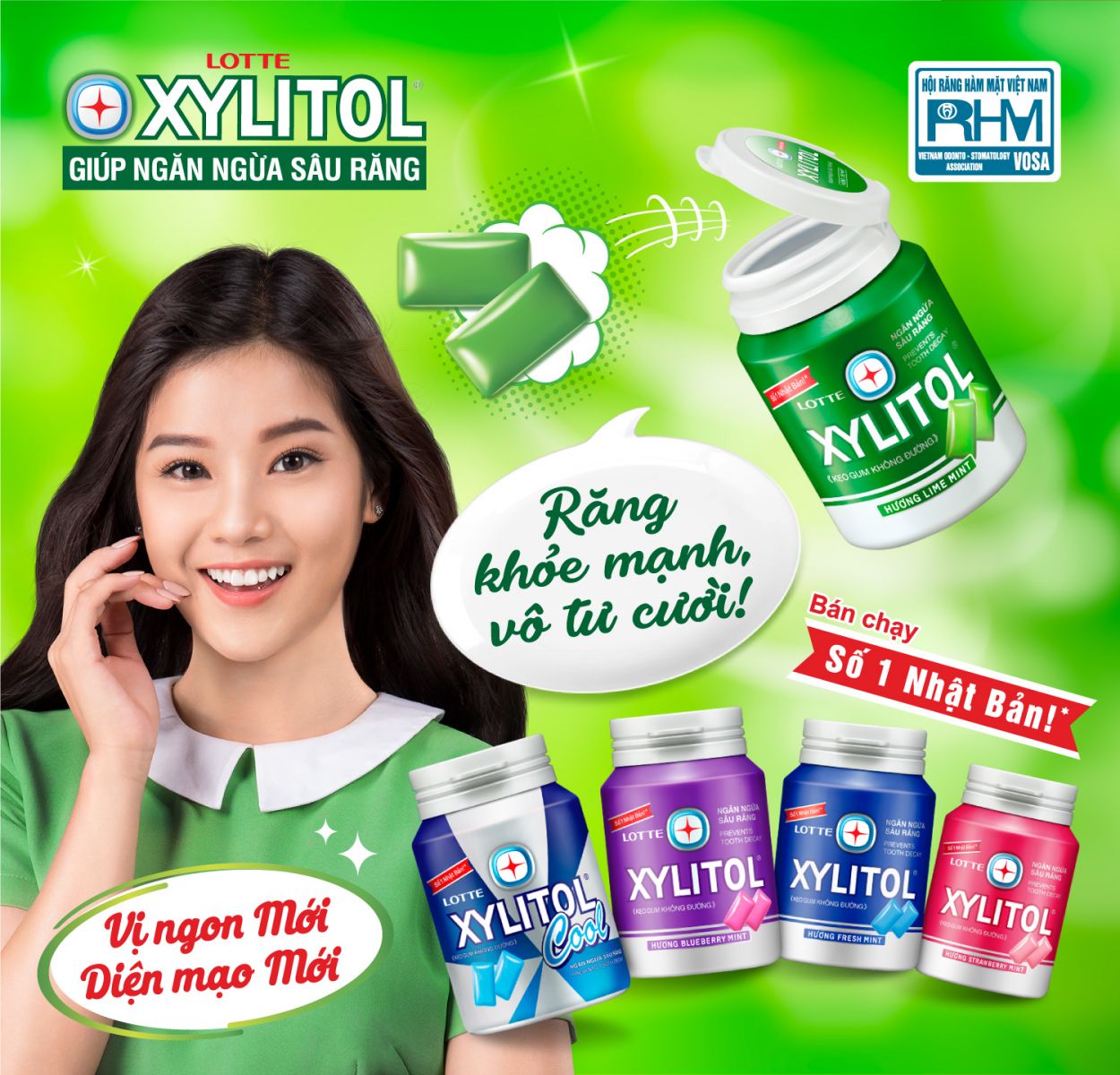 Kẹo gum Xylitol của Lotte