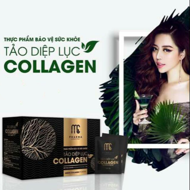 Tảo diệp lục Collagen Magic Skin