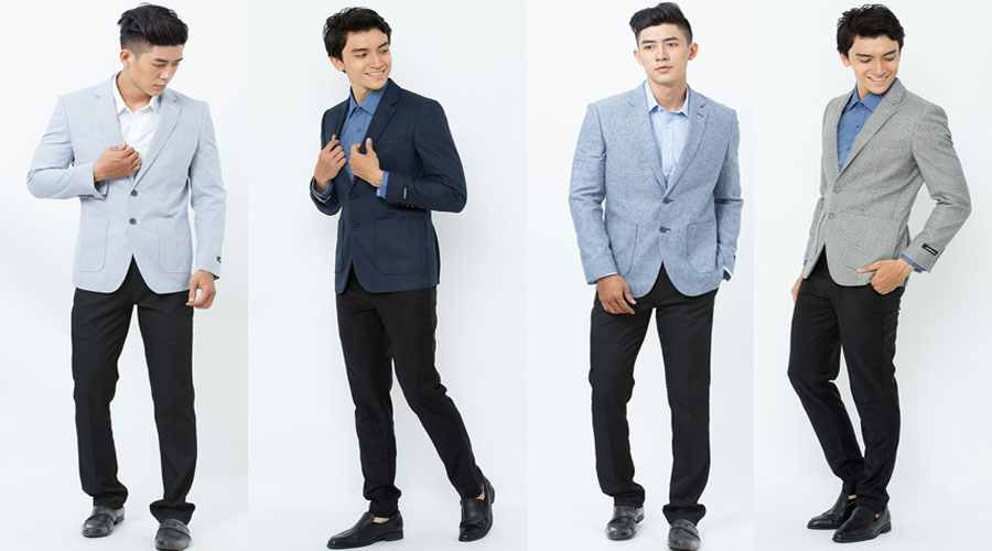 Áo Blazer nam Slim Fit Mattana May Nhà Bè