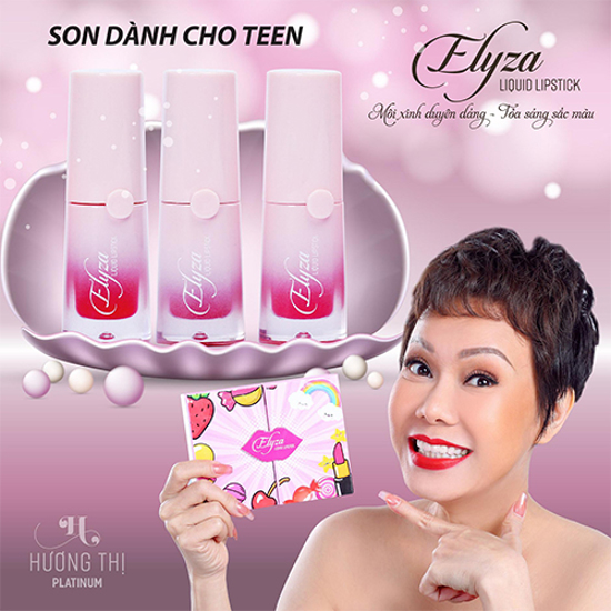 Son Kem Elyza Liquid Lipstick Hương Thị