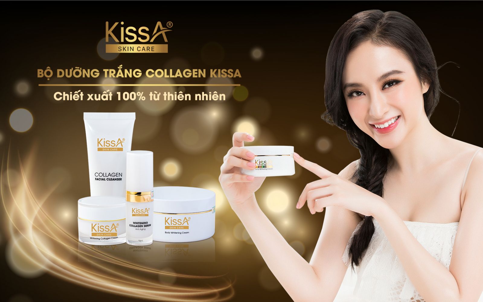 Serum Dưỡng Trắng Collagen KissA