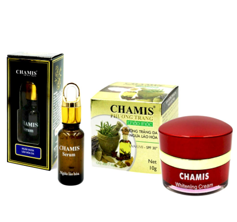 Bộ Đôi Kem Dưỡng Và Serum Ngừa Lão Hóa Chamis Phương Trang