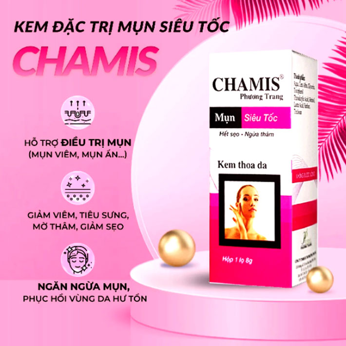 Kem Đặc Trị Mụn Siêu Tốc Chamis Phương Trang