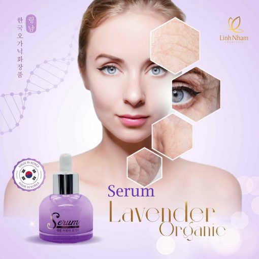 Serum Làm Trắng Da Lavender Organic Linh Nhâm