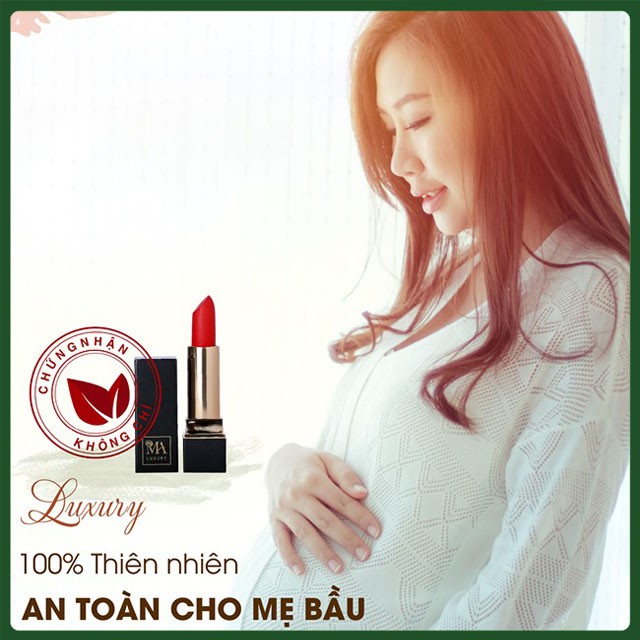 Son lì dưỡng không chì, bền màu Luxury Mộc An