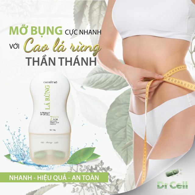 Cao Đốt Mỡ Lá Rừng Dr Cell