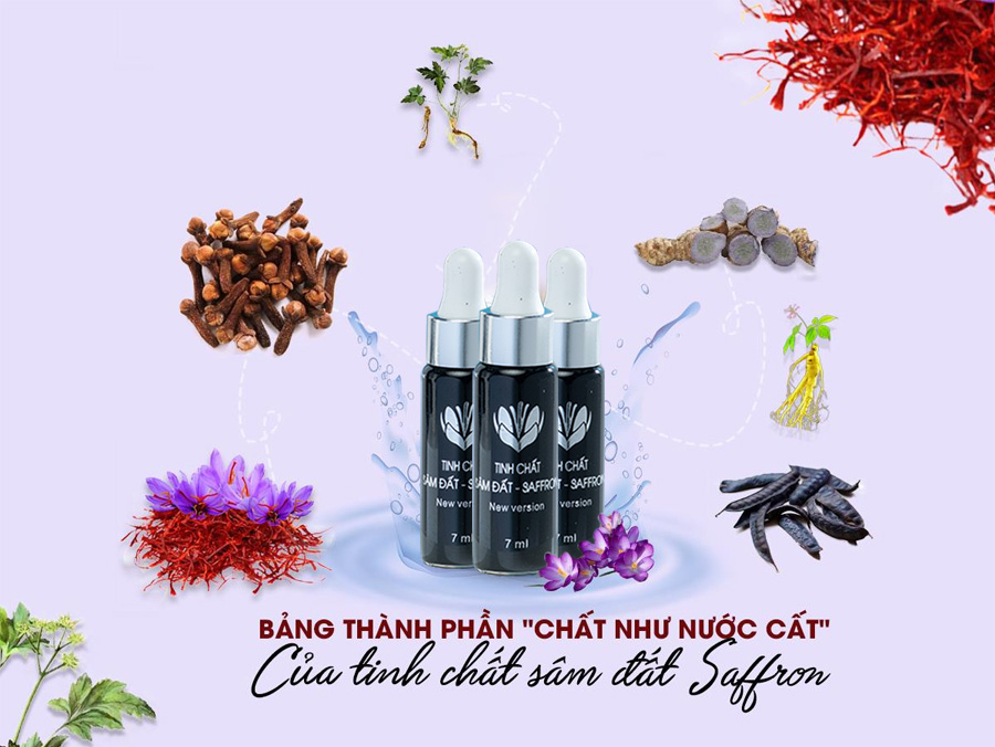 Tinh chất Sâm Đất Saffaron Dr Cell