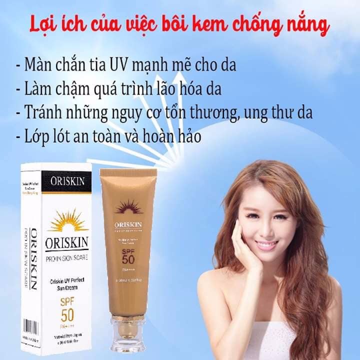 Kem chống nắng, trang điểm Oriskin UV Perfect Sun Cream