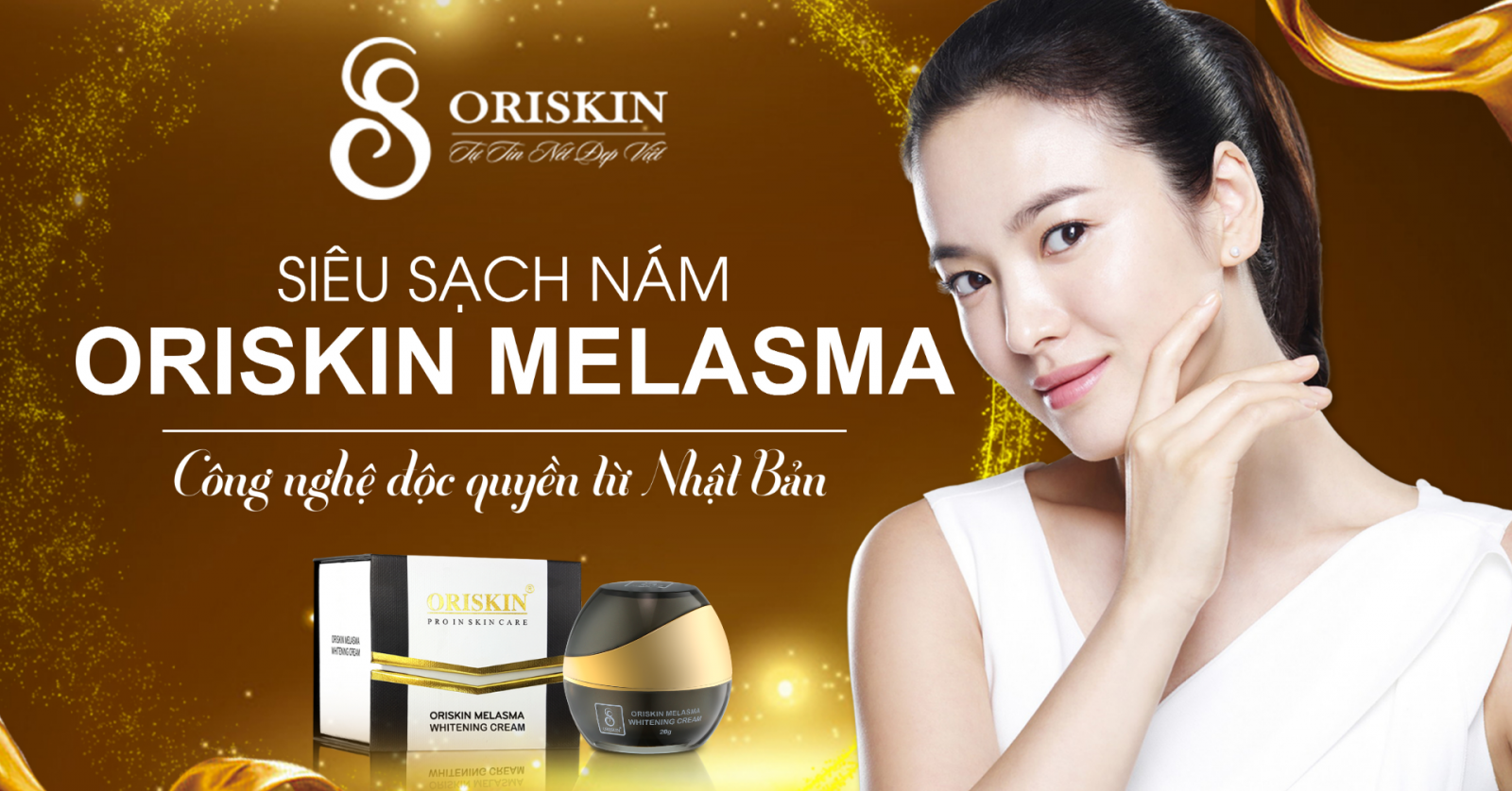 Kem đặc trị nám tàn nhang Oriskin Melasma &amp; Whitening Cream