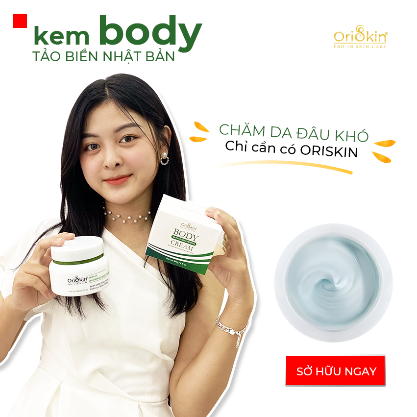 Kem dưỡng trắng da Oriskin Body Skin Up Whitening Cream