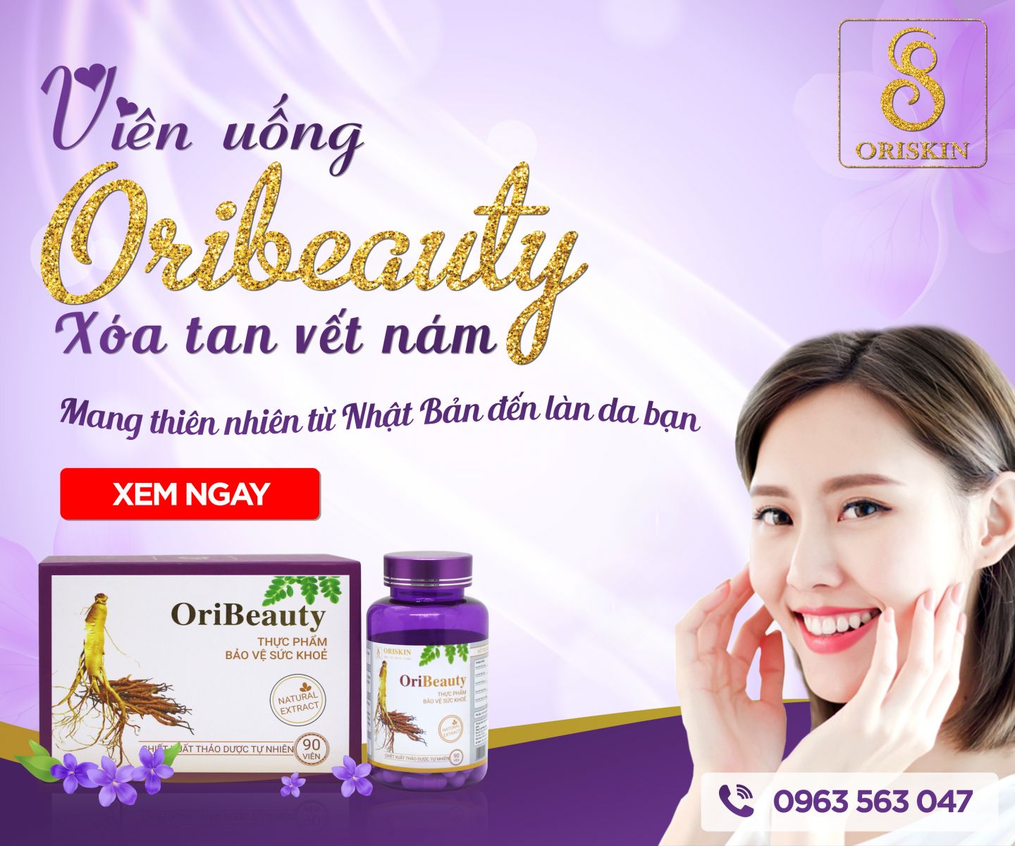 Viên uống trị nám Oribeauty Oriskin