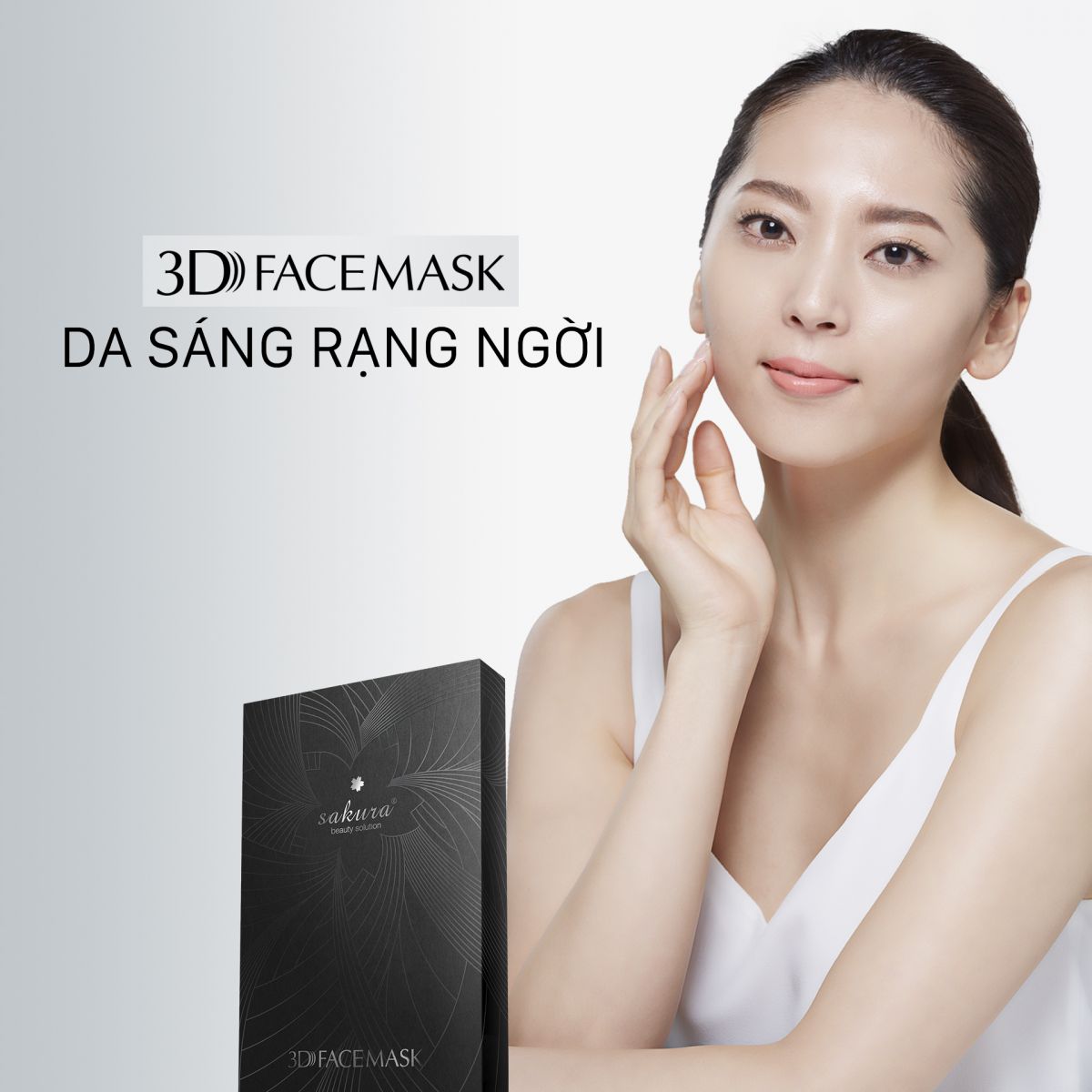 Mặt nạ quyền năng Sakura 3D Face Mask