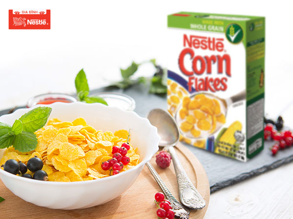 Bánh ăn sáng Nestlé Corn Flakes