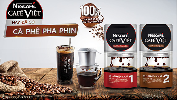 Nescafé Café Việt cà phê pha phin